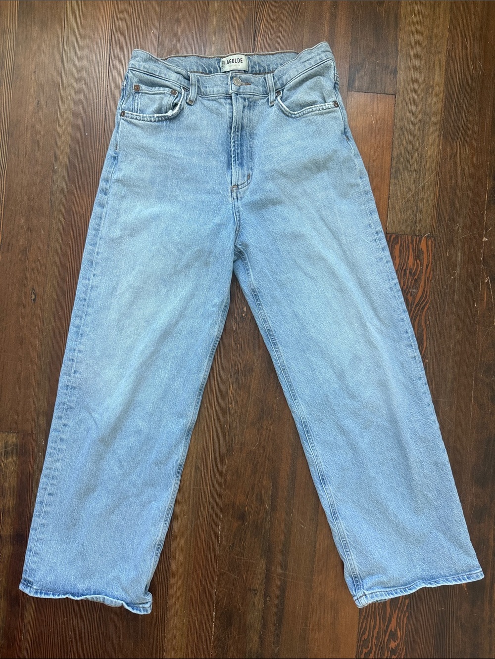 AGOLDE Ren high rise wide leg jeans